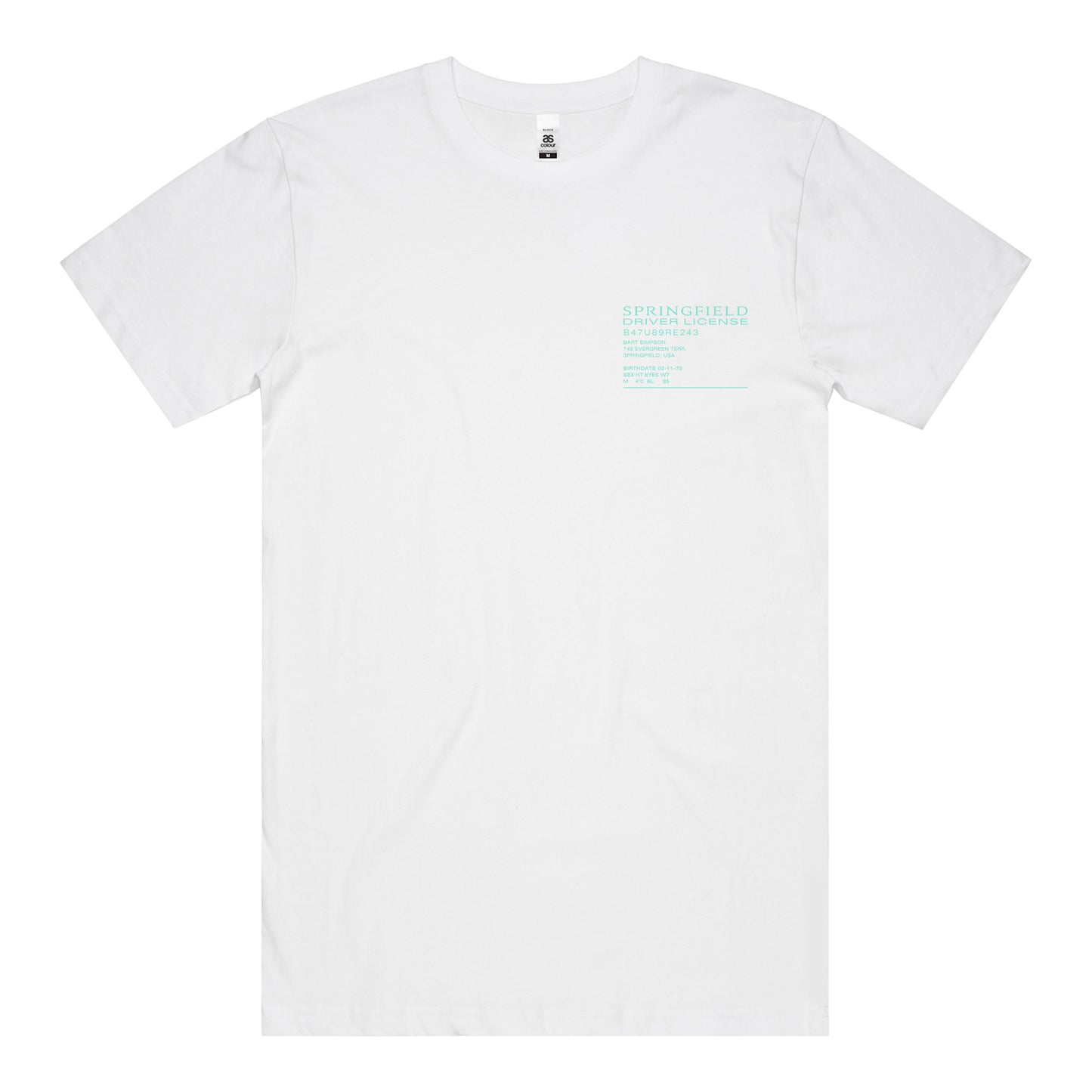 Vapourwave T-Shirt (White) *CHEST + BACK PRINT*