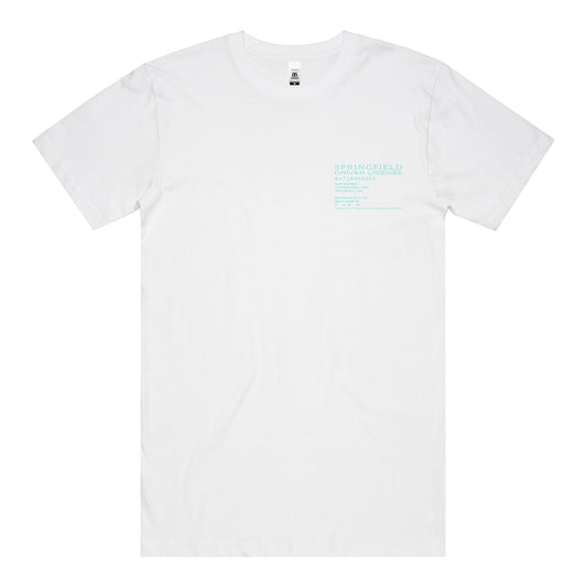 Vapourwave T-Shirt (White) *CHEST + BACK PRINT*