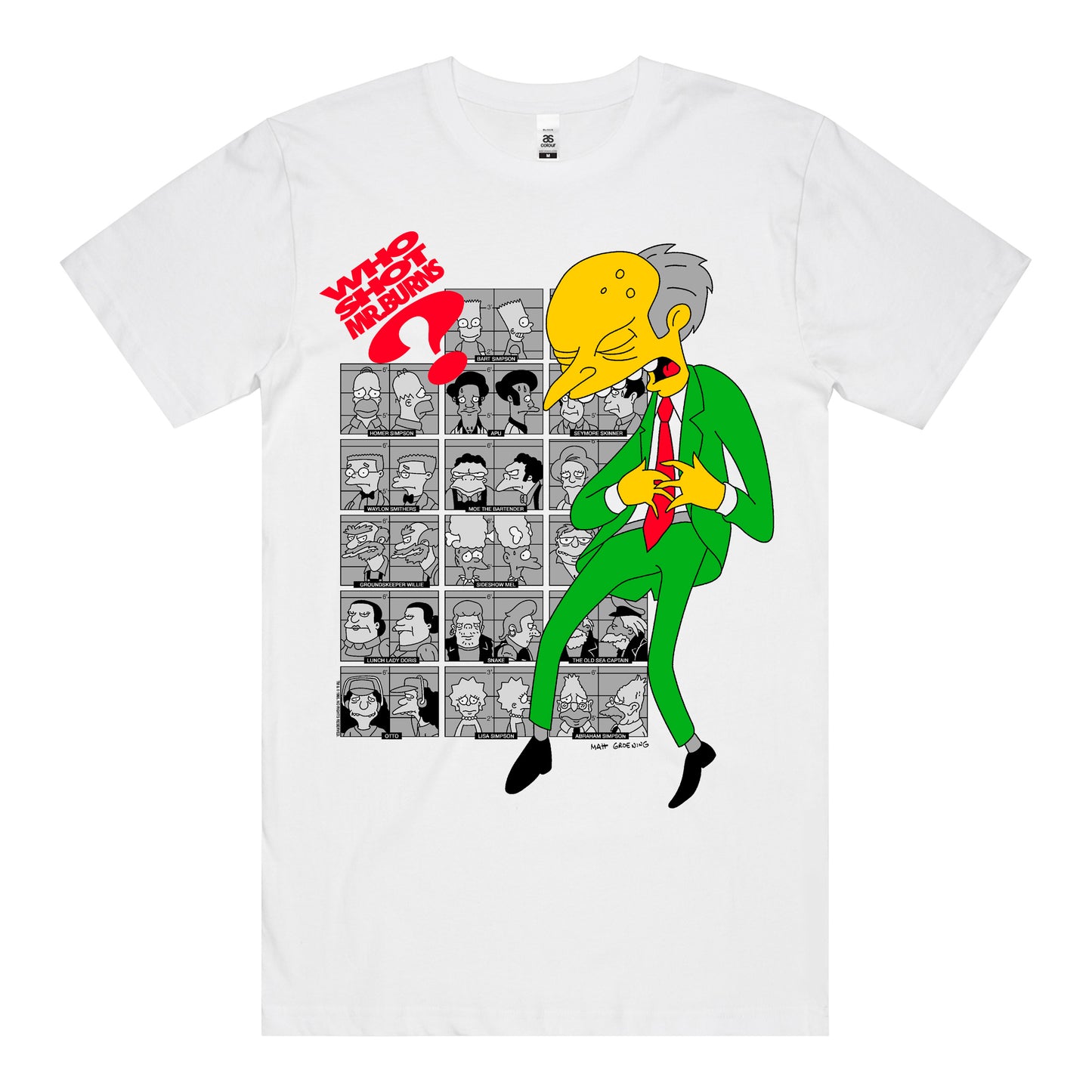 Who Shot? T-Shirt *FRONT PRINT*