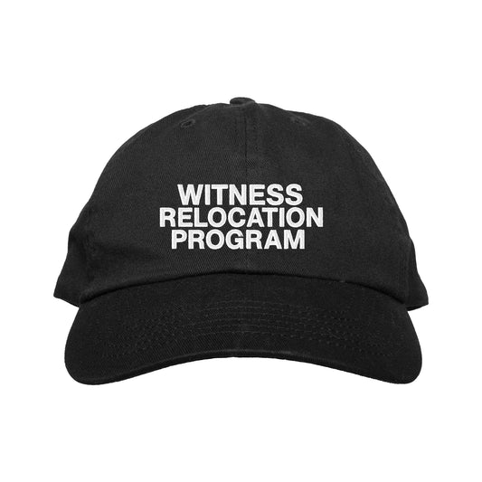 Witness Relocation Program Hat (Black)