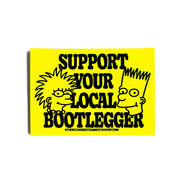 Bootlegger Vinyl Stickers (Pack of Three)