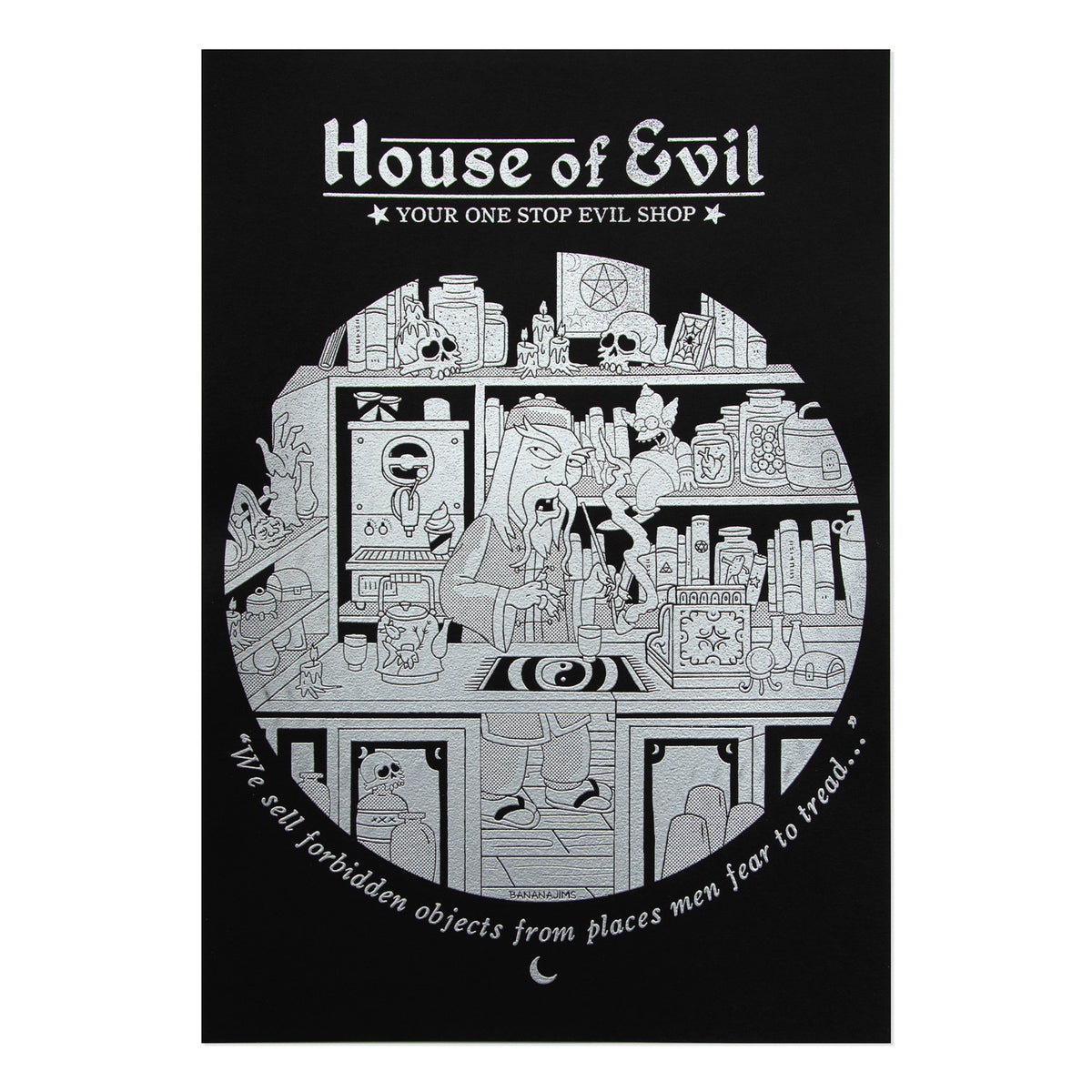 House of Evil A3 Print