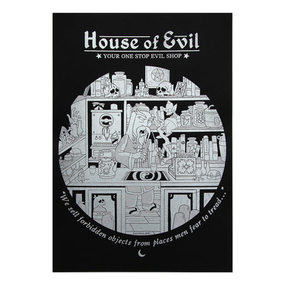 House of Evil A3 Print