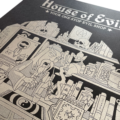 House of Evil A3 Print