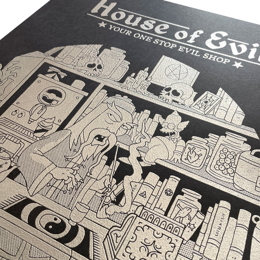 House of Evil A3 Print