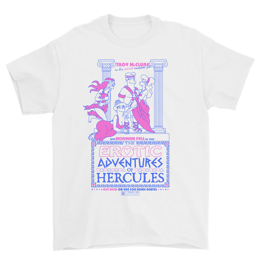 Erotic Adventures of Hercules T-Shirt (White)