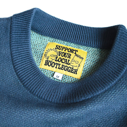 'Peace, Man' Knitted Sweater