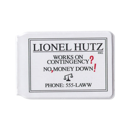 Lionel Hutz Travel Card Holder