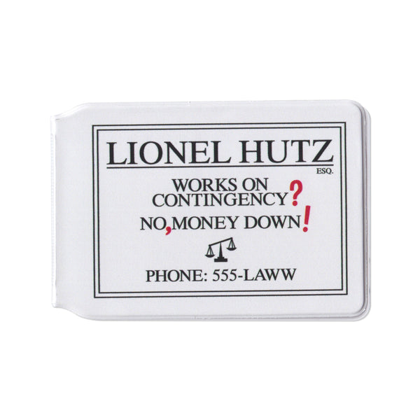Lionel Hutz Travel Card Holder