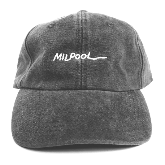 Milpool 6-Panel Hat (Washed Black)