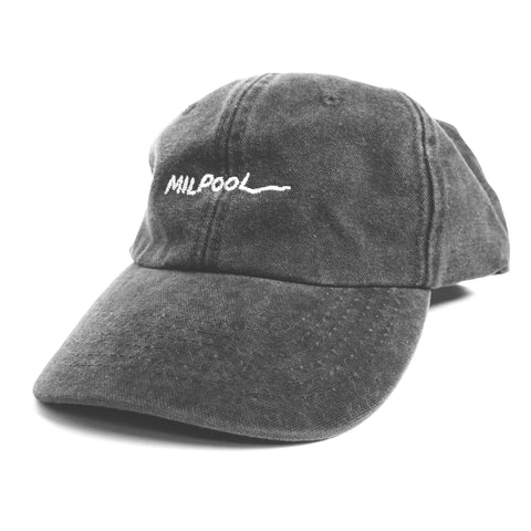 Milpool 6-Panel Hat (Washed Black)