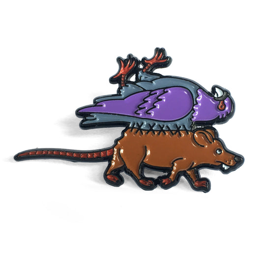 Pigeon-Rat Pin