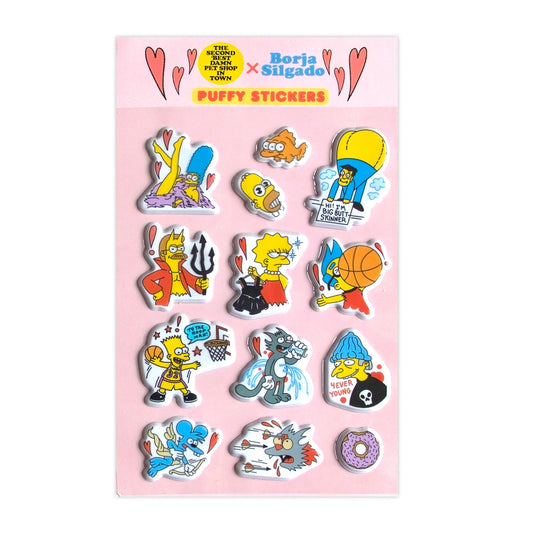 Borja Silgado Puffy Stickers