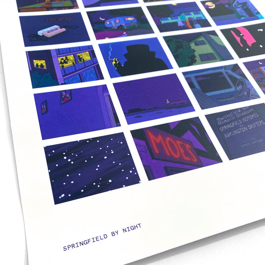 Scenic "By Night" A3 Print