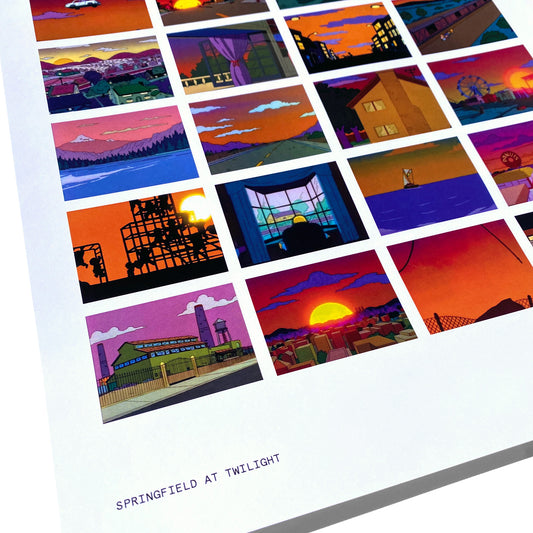 Scenic "At Twilight" A3 Print