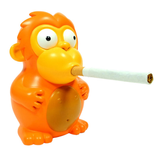 Smoking Monkey Figurine