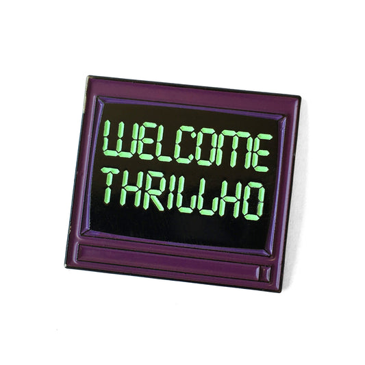 THRILLHO Glow-In-The-Dark Pin